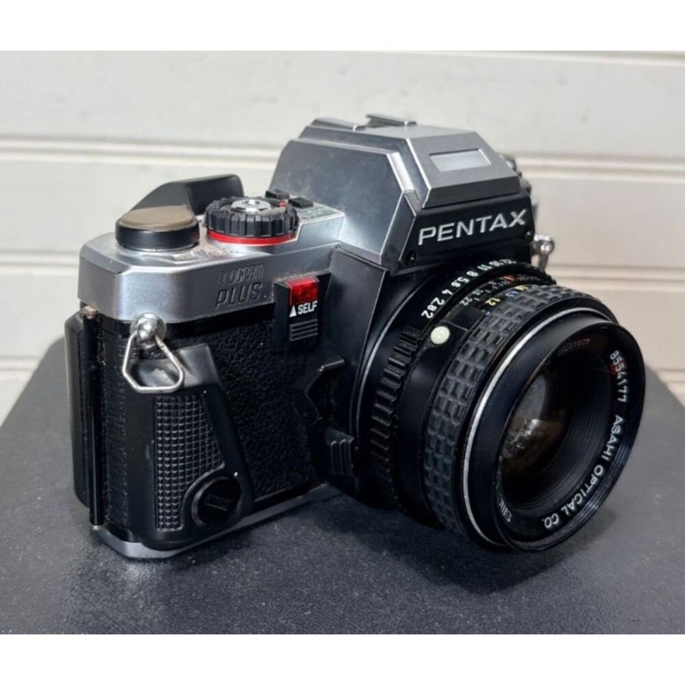 Pentax Program Plus 35mm SLR Film Camera with 50mm f2 Prime Lens - Tested